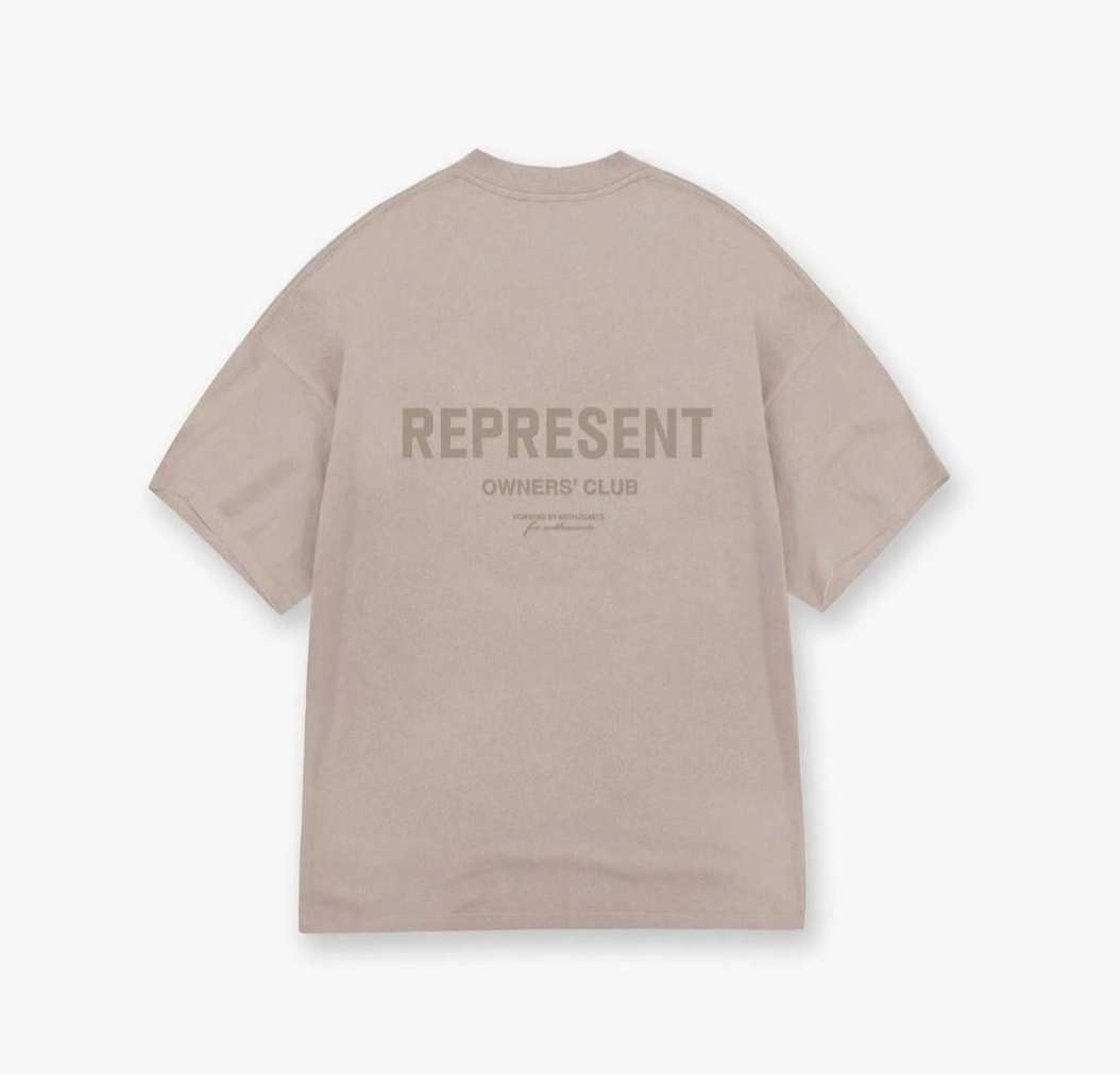 Represent Owners Club Flocked T-Shirt