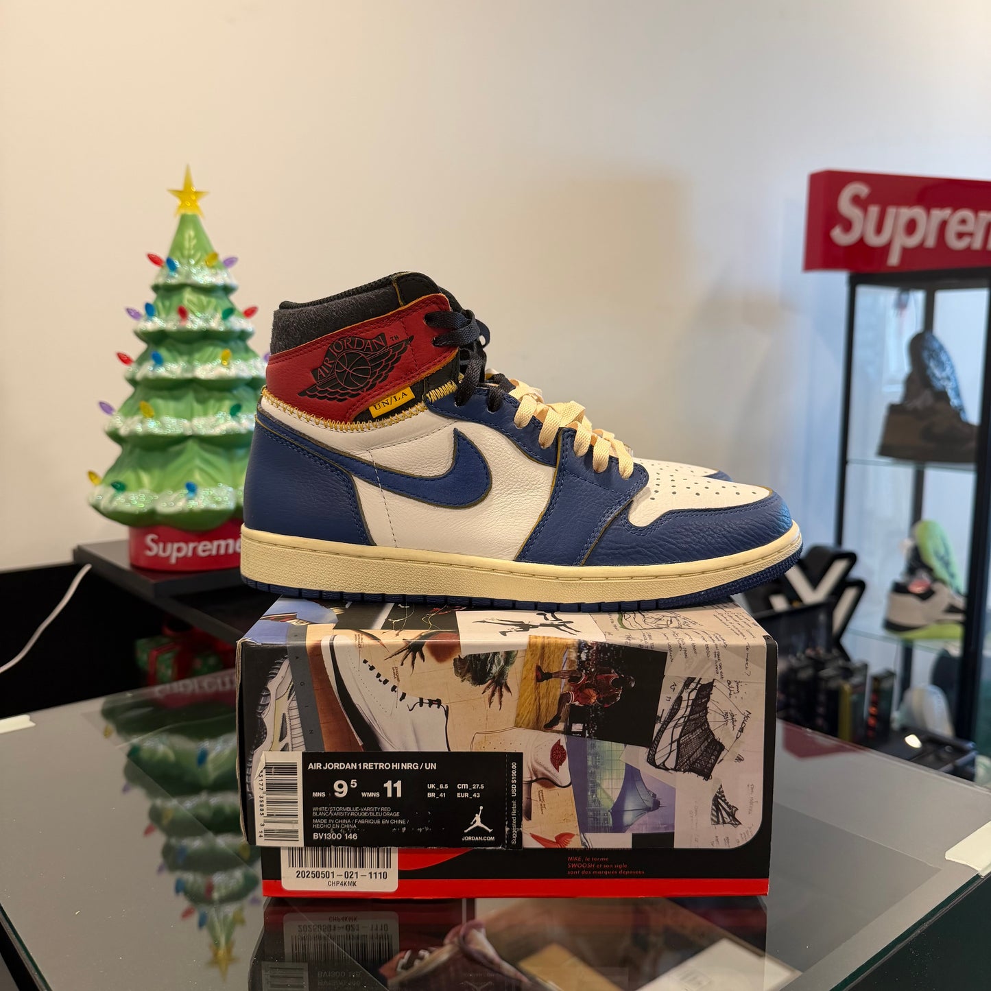 Jordan 1 Retro High Union Los Angeles Storm Blue (USADA)