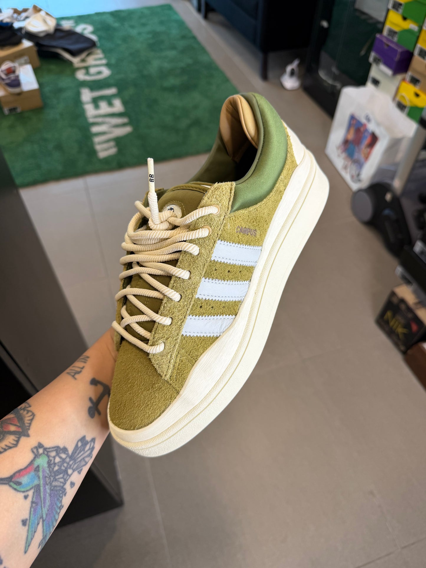 Adidas Campus Ligth Bad Bunny Wild Moss