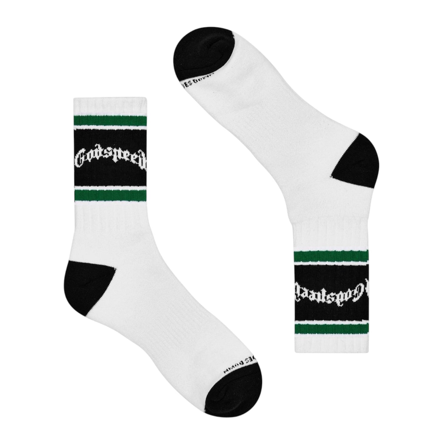 Socks Godspeed OG Logo Striped White/Green