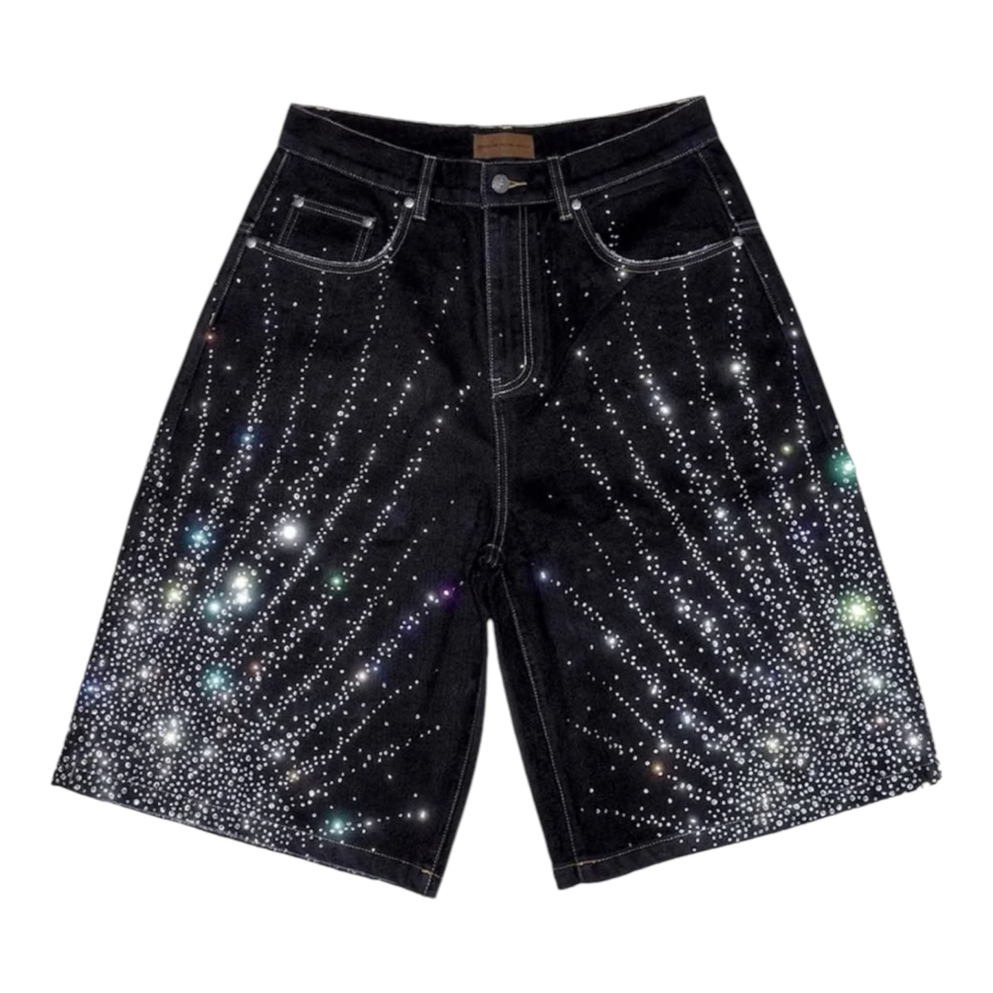 Birth Of Royal Denim Short 20K Diamond Starling IN Black