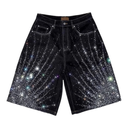 Birth Of Royal Denim Short 20K Diamond Starling IN Black