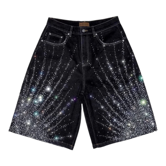 Birth Of Royal Denim Short 20K Diamond Starling IN Black