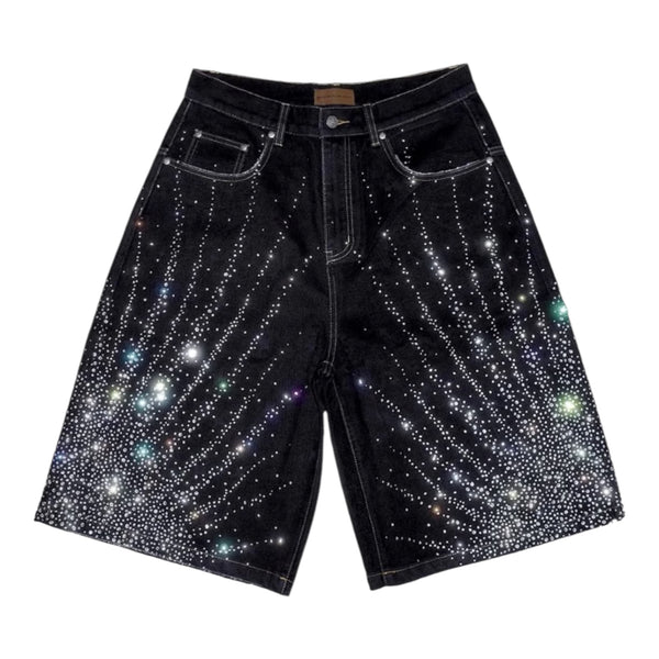 Birth Of Royal Denim Short 20K Diamond Starling IN Black