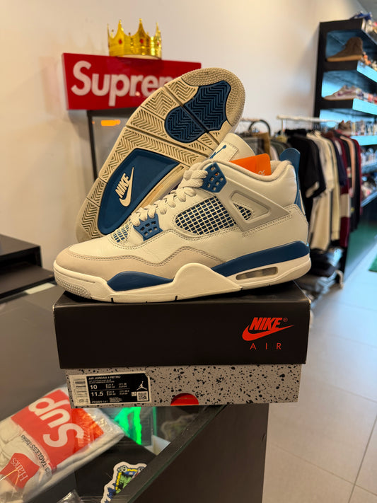 Jordan 4 Retro Military Blue (USADA) (2024)
