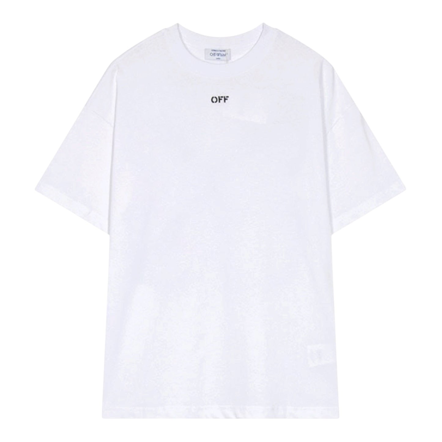 OFF-WHITE Back Embroidery T-shirt White