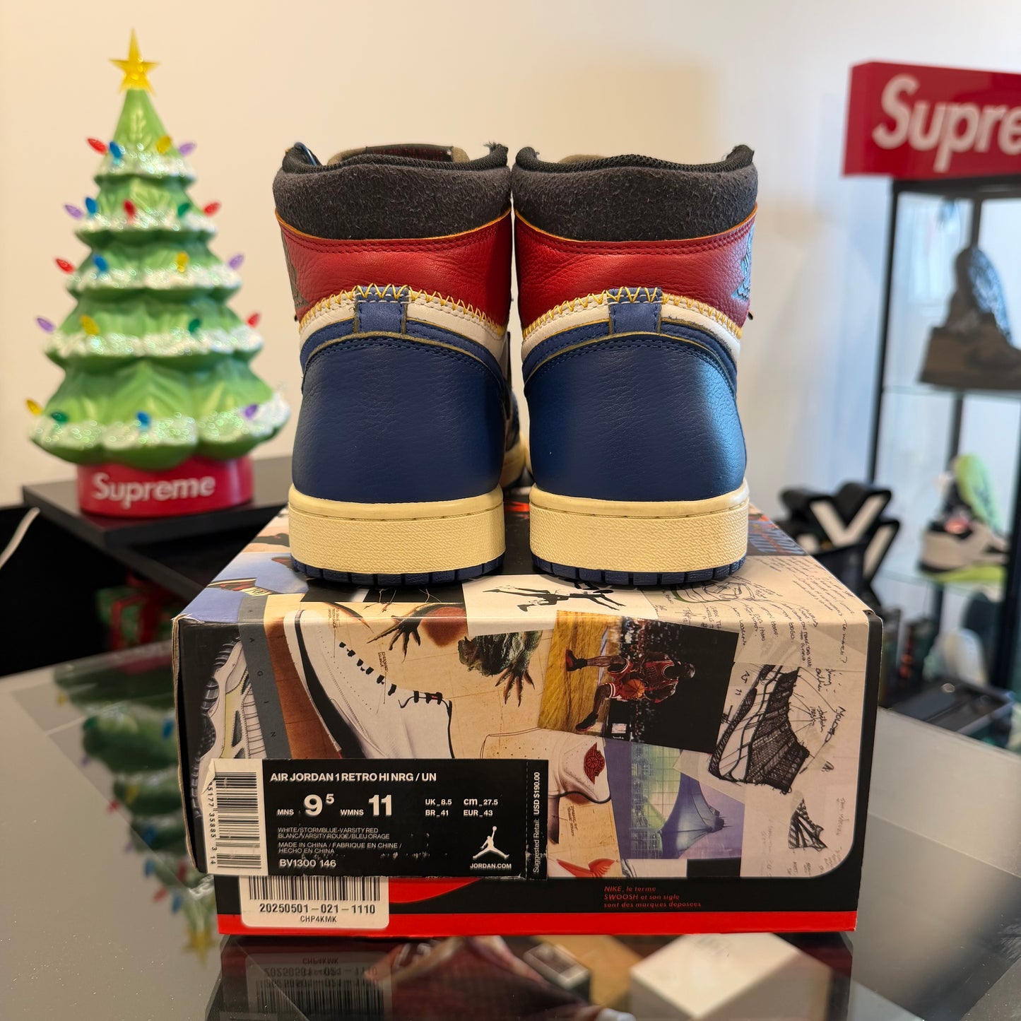 Jordan 1 Retro High Union Los Angeles Storm Blue (USADA)