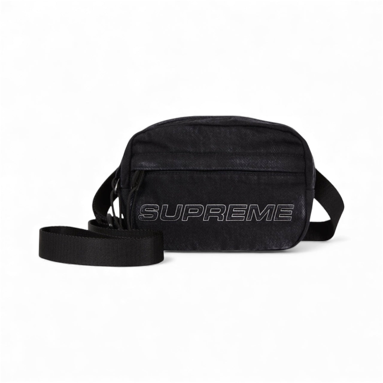 Supreme Denim Mini Shoulder Bag Black
