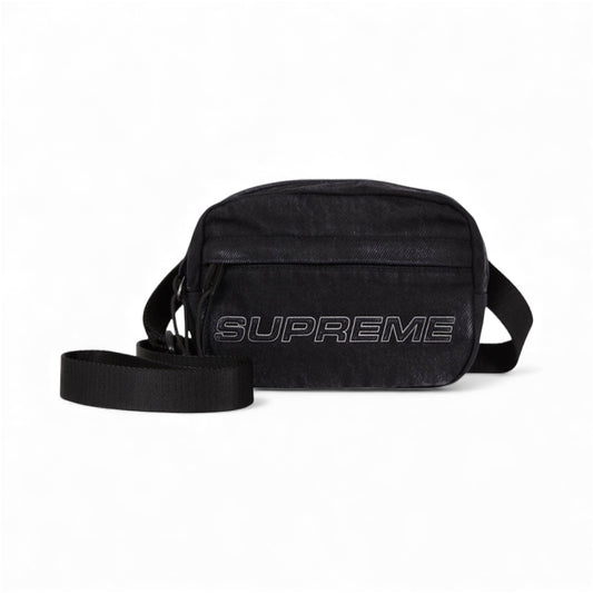 Supreme Denim Mini Shoulder Bag Black
