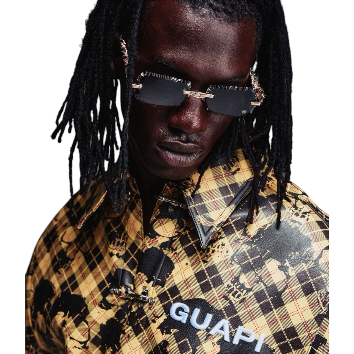 Glasses Guapi Obsidian Black Serpent — 2