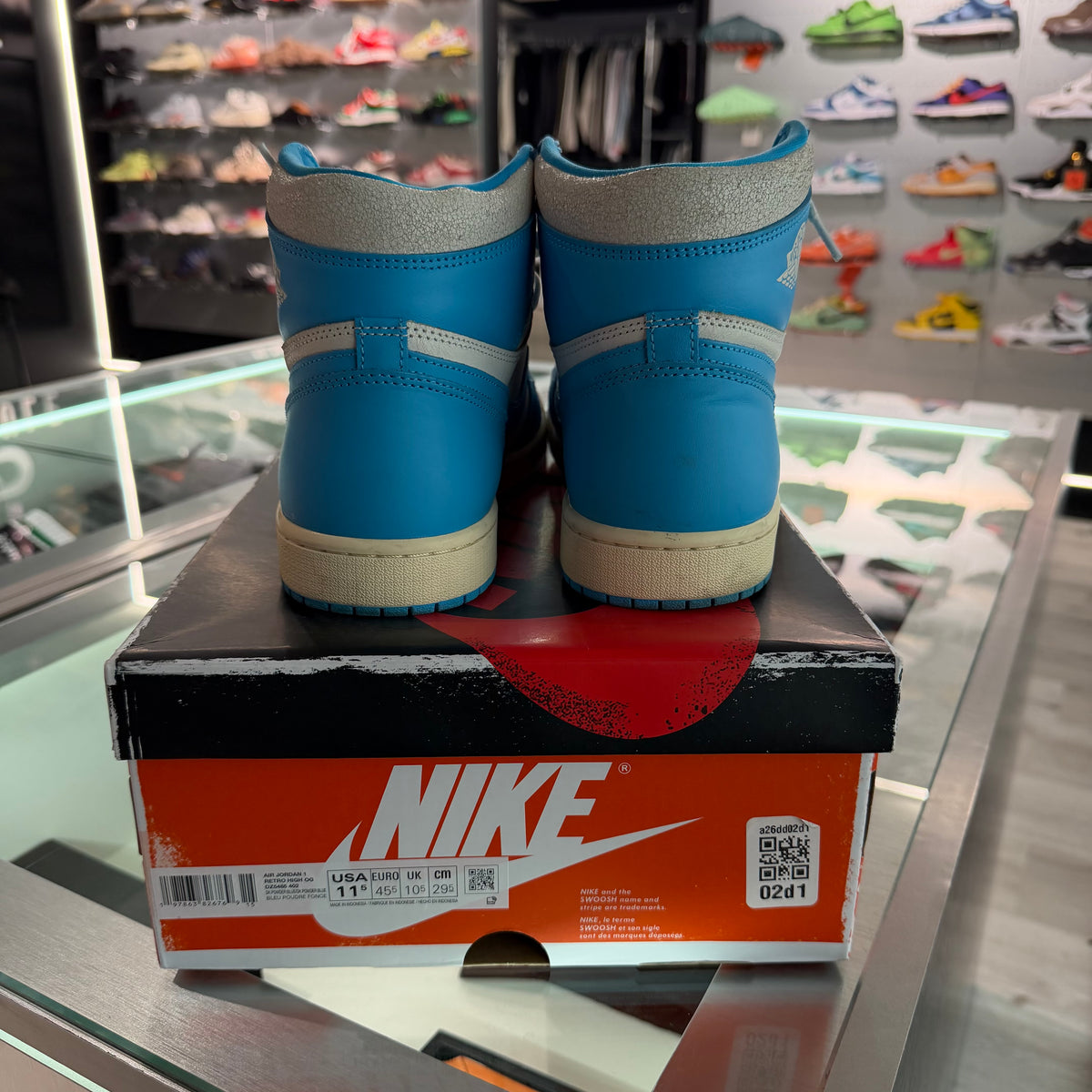 Jordan 1 Retro High OG UNC Reimagined (USADA)