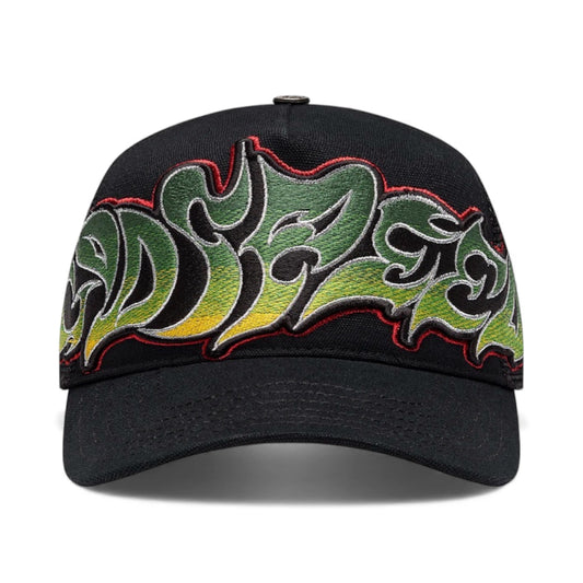 GS Neo Trucker Hat (Black/Yellow/Red)