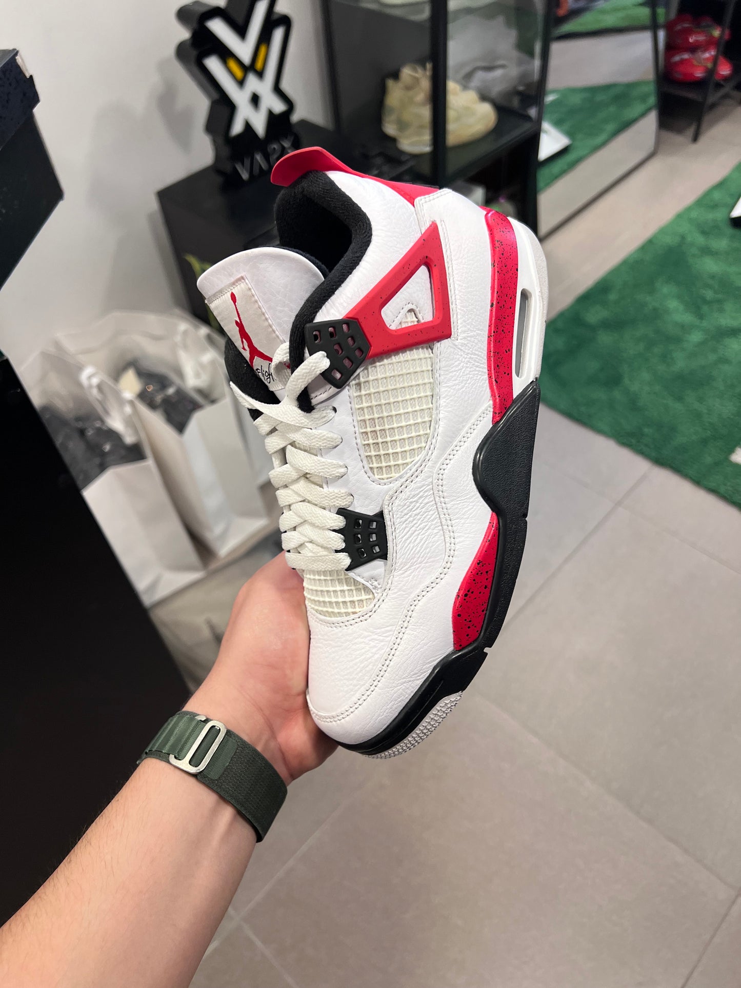 Jordan 4 Retro Red Cement