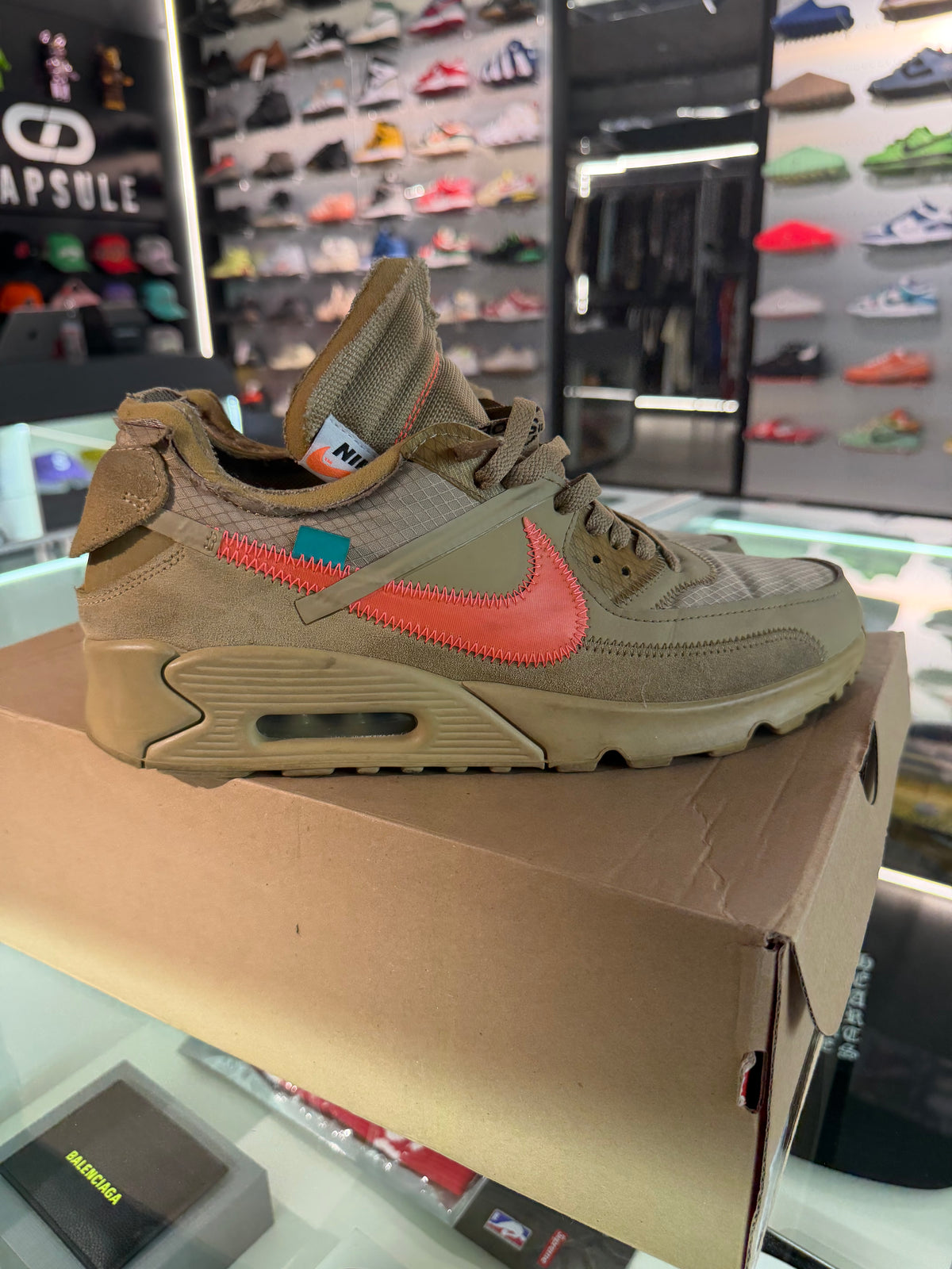 Nike Air Max 90 Off-White Desert Ore (USADA) — 2