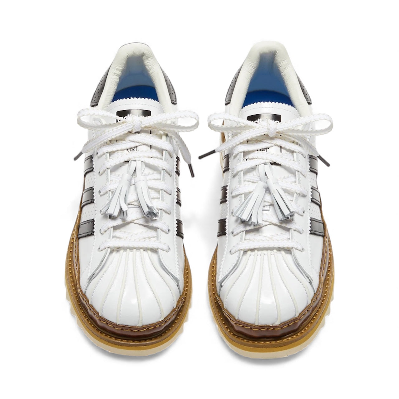 Adidas Superstar CLOT by Edison Chen White Crystal Sand