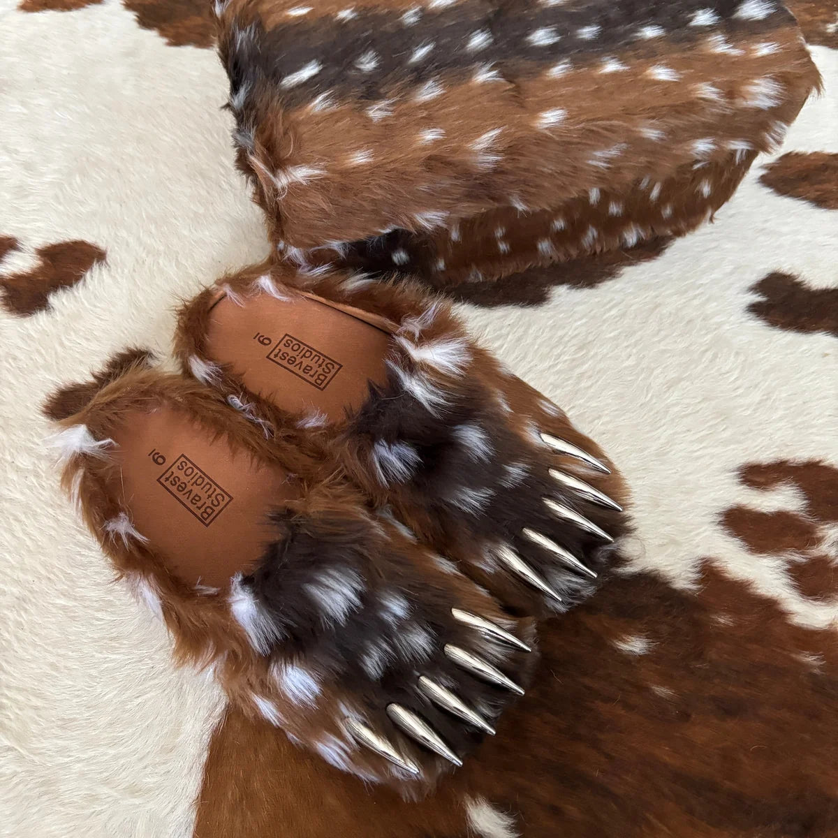 Bravest Studios Bear Claw Mules Fawn — 2