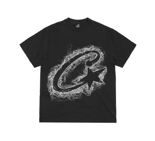 T-Shirt Corteiz C Star String Black
