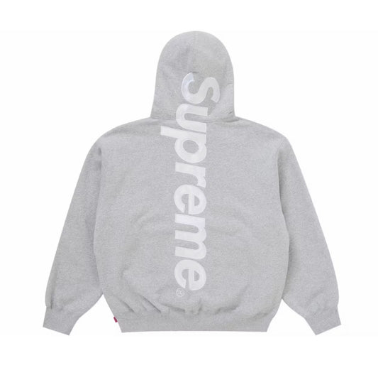 Supreme Satin Apliqqué Hooded Sweatshirt (FW25)