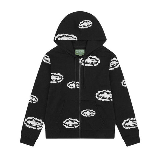 Corteiz x Denim Tears Cotton Wreath Set Black/White