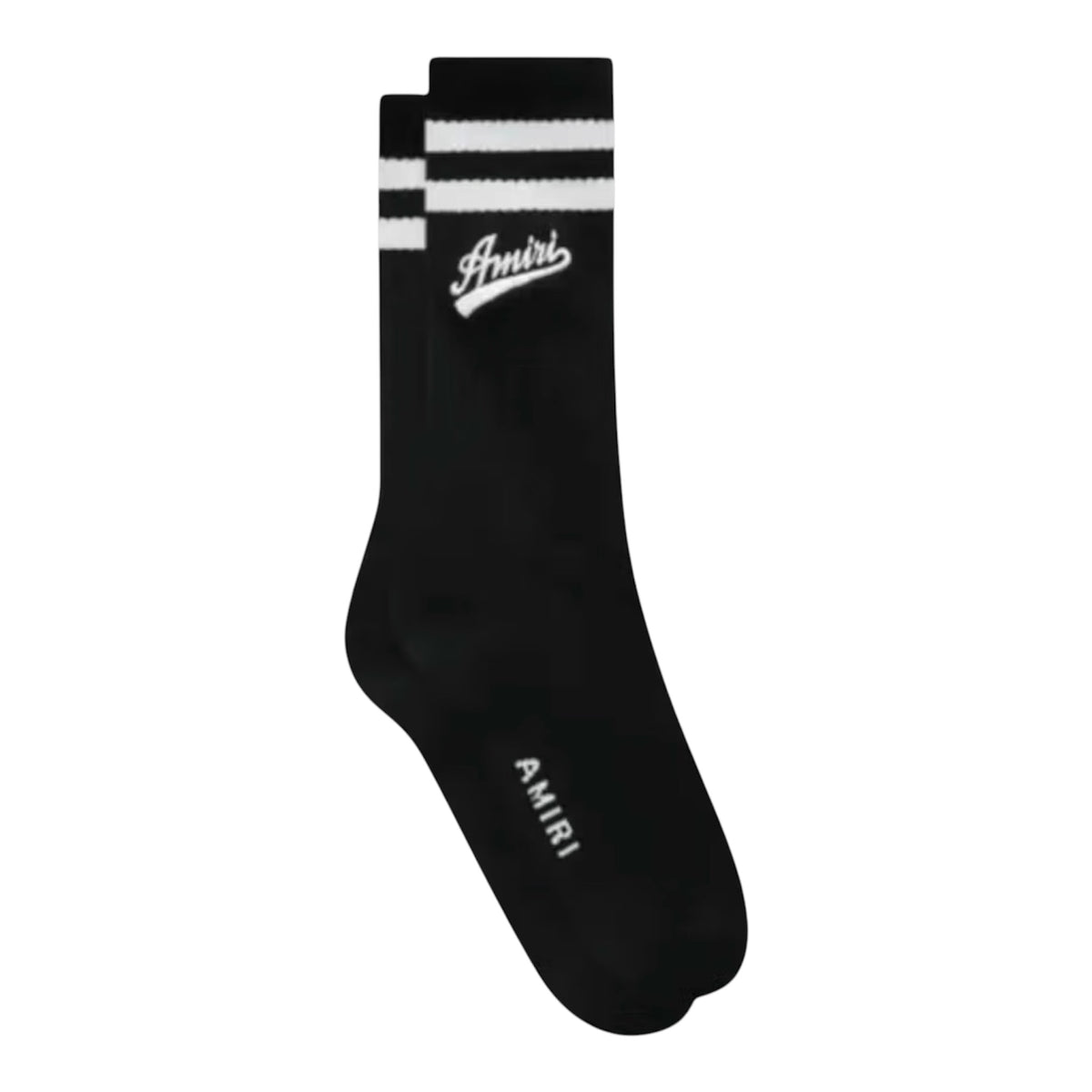 Socks Amiri Varsity Script Black/White