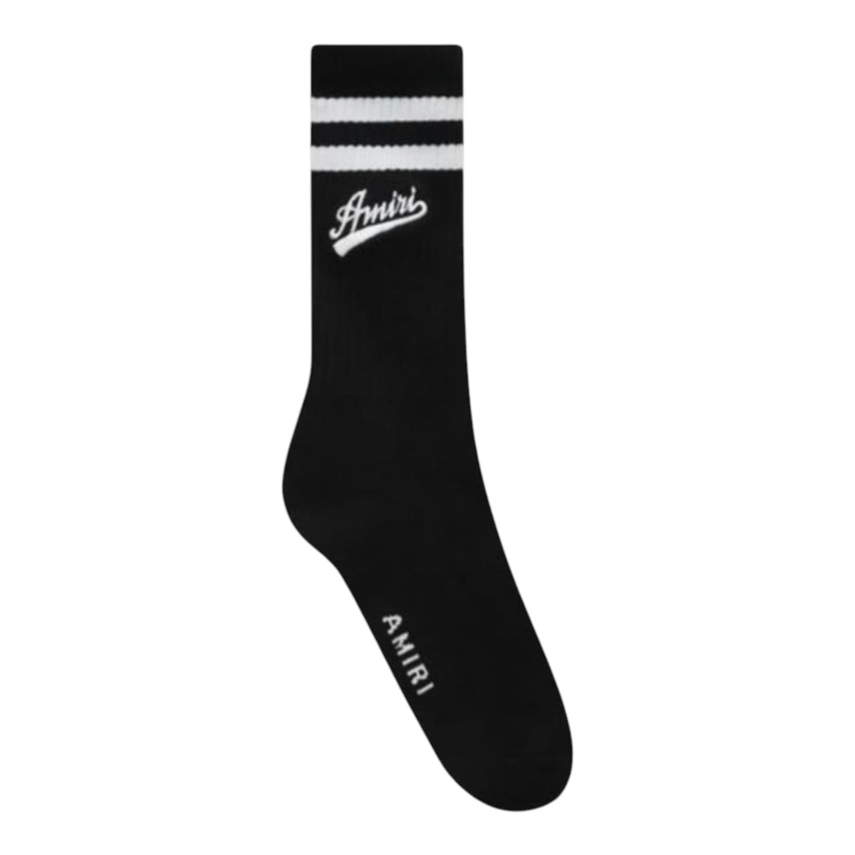 Socks Amiri Varsity Script Black/White — 2