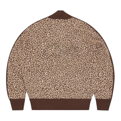Knit Zip Up Sweater Corteiz Allstarz Print