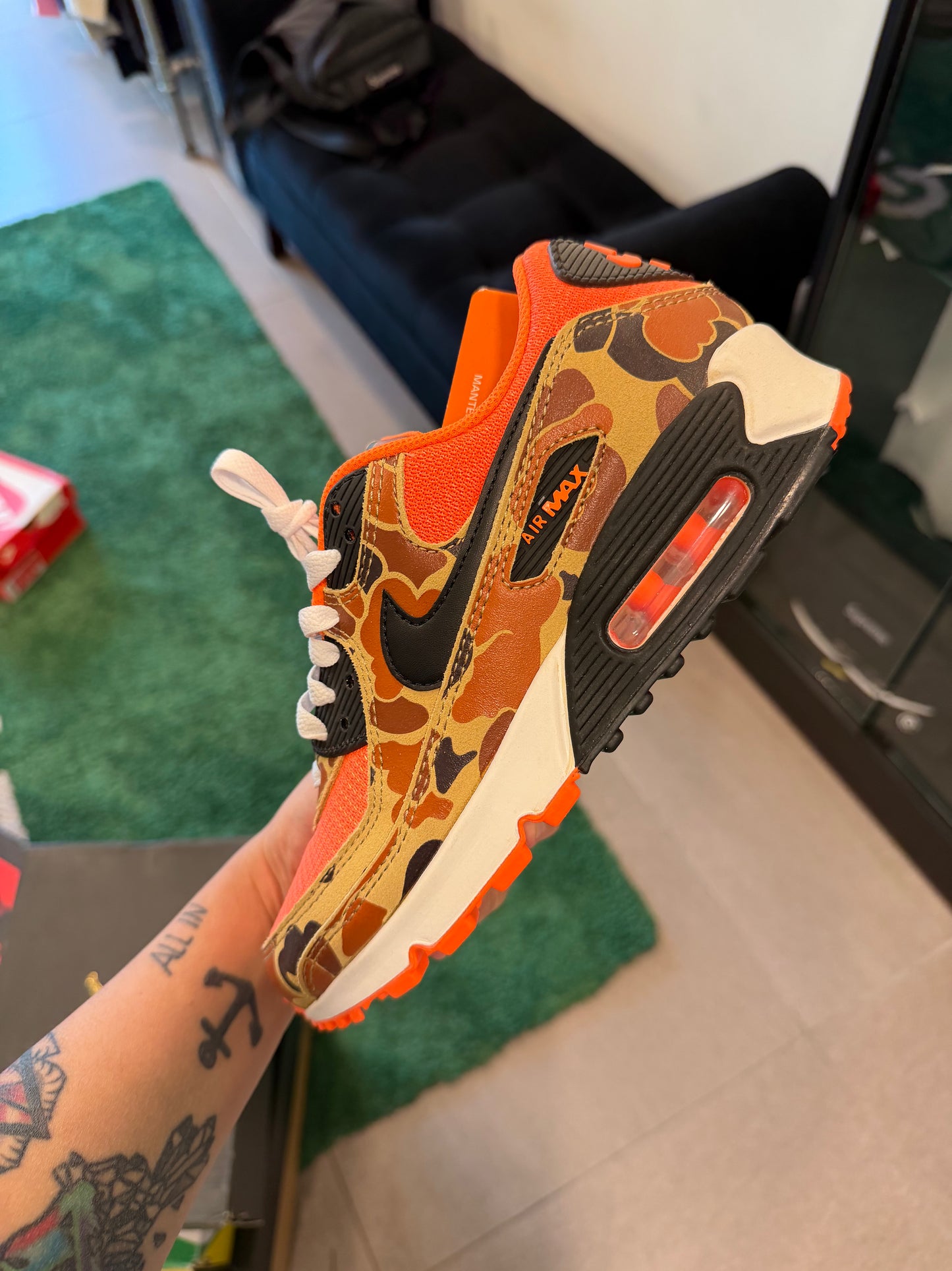 Nike Air Max 90 Duck Camo Orange