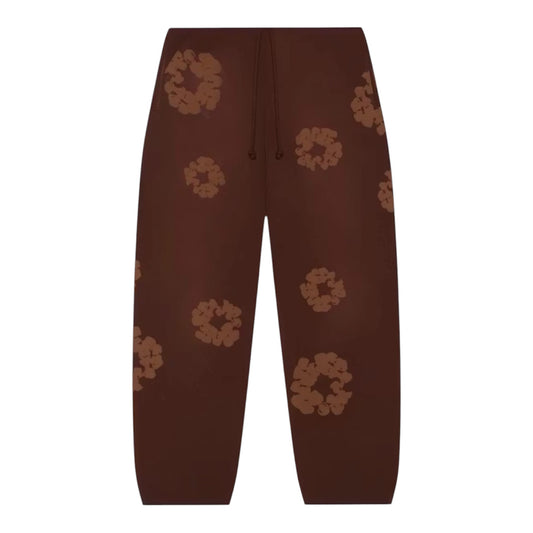 Denim Tears Mono Cotton Wreath Sweatpants Brown