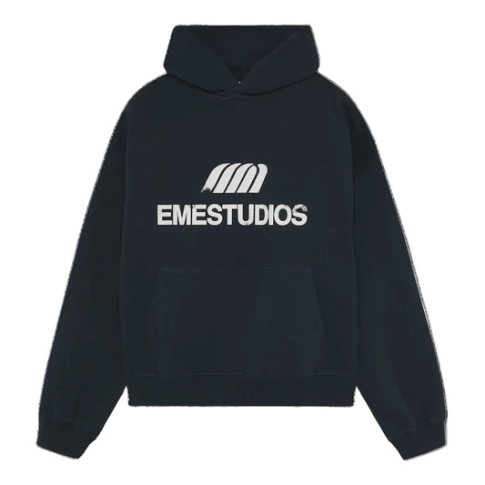 Hoodie Eme Studios Brook Navy