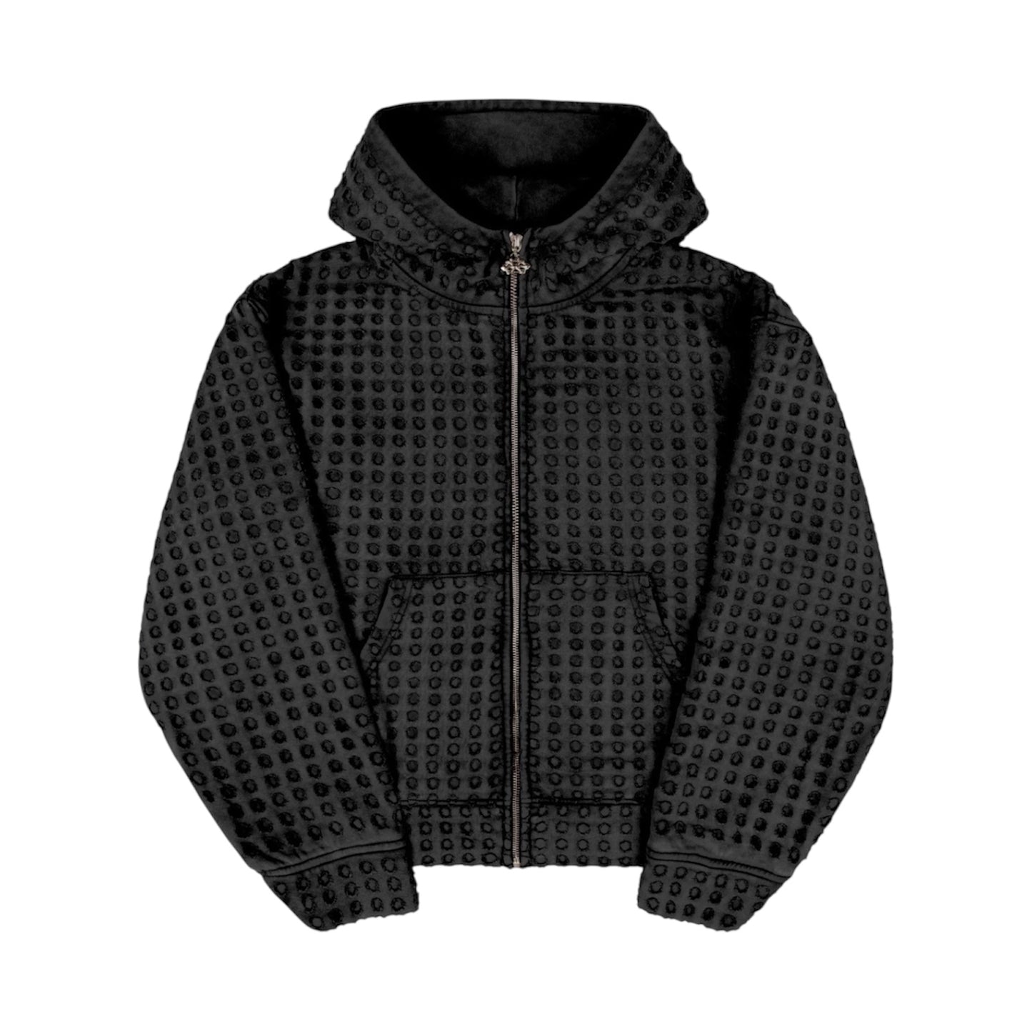 Hoodie Zip Dark Stealth