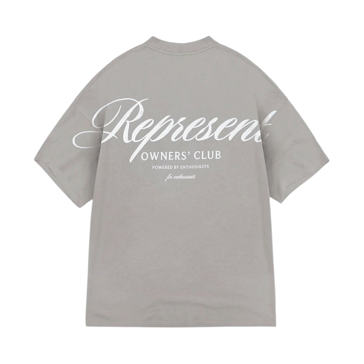 Represent Owners Club Script Slate Tee