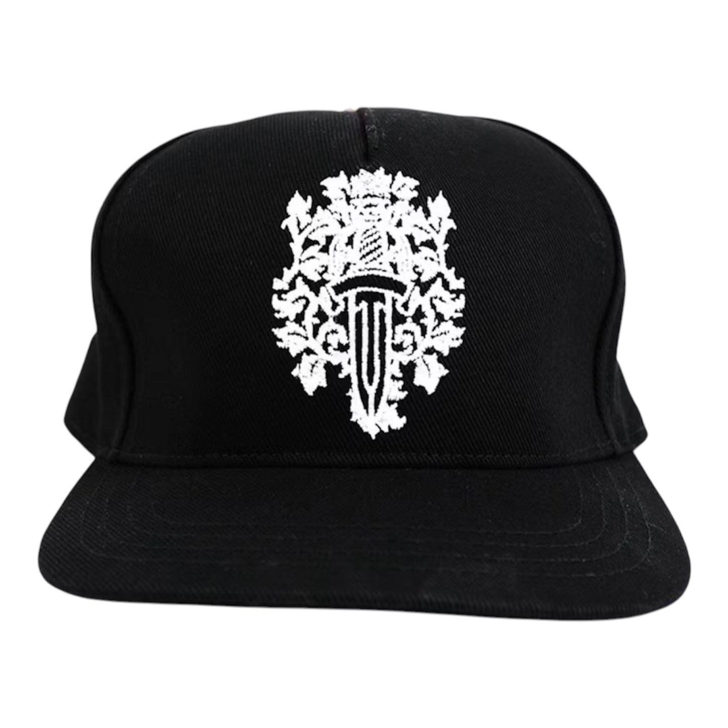 Chrome Hearts Trucker Hat Dagger Denim Basseball Black/White