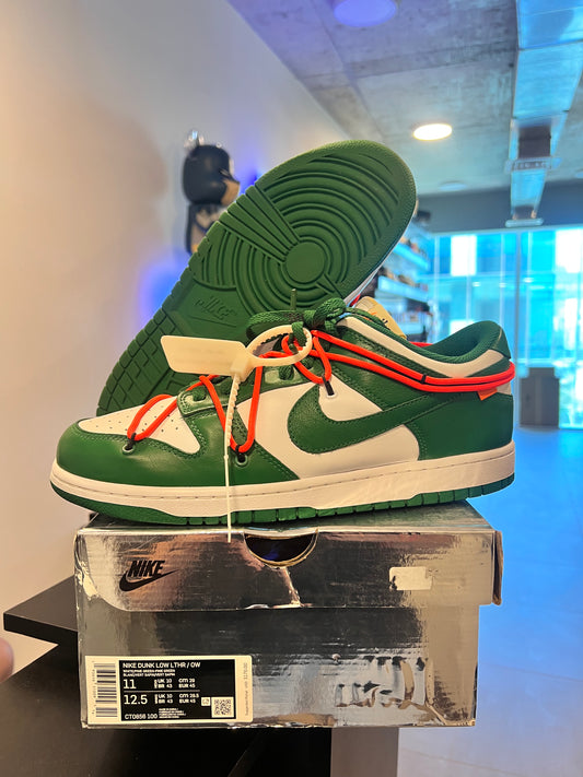 Off-White x Dunk Low 'Pine Green'