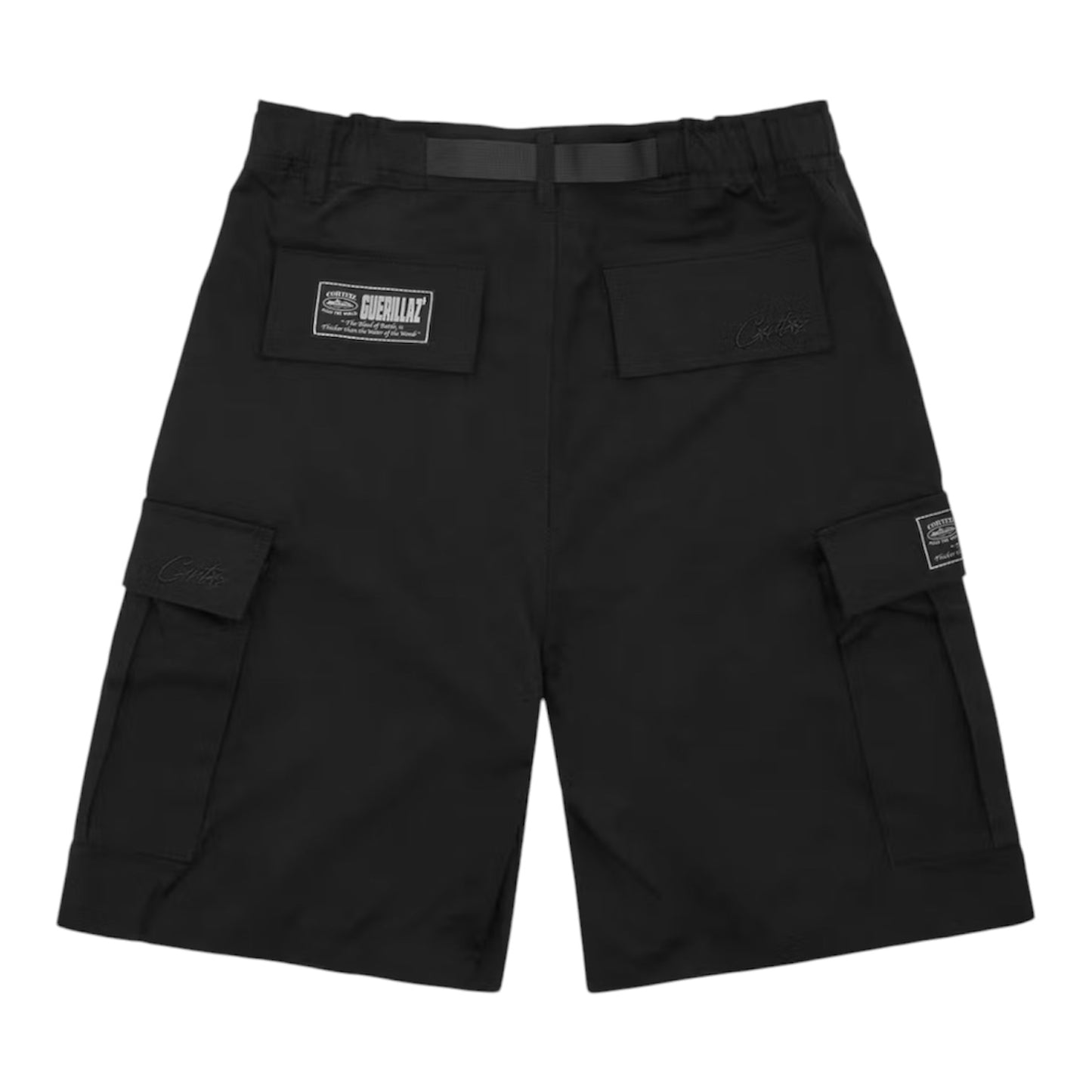 Short Corteiz Alcatraz Triple Black