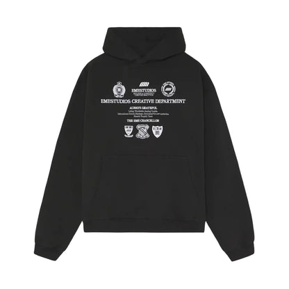 Hoodie Eme Studios Chancellor Oversize Black