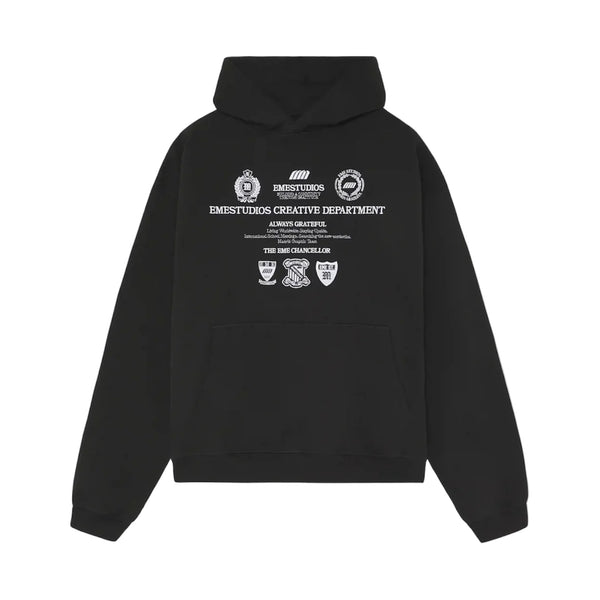 Hoodie Eme Studios Chancellor Oversize Black