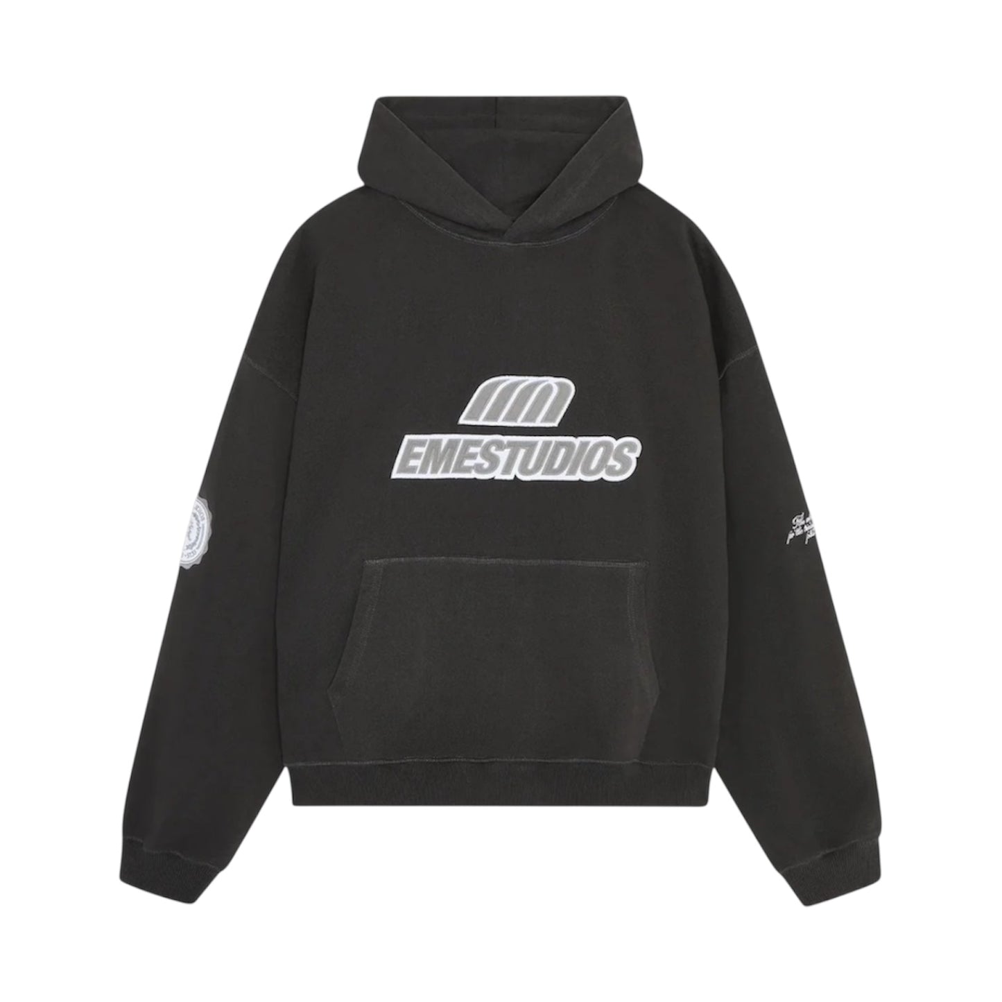 Hoodie Eme Studios Brook Navy Oversize