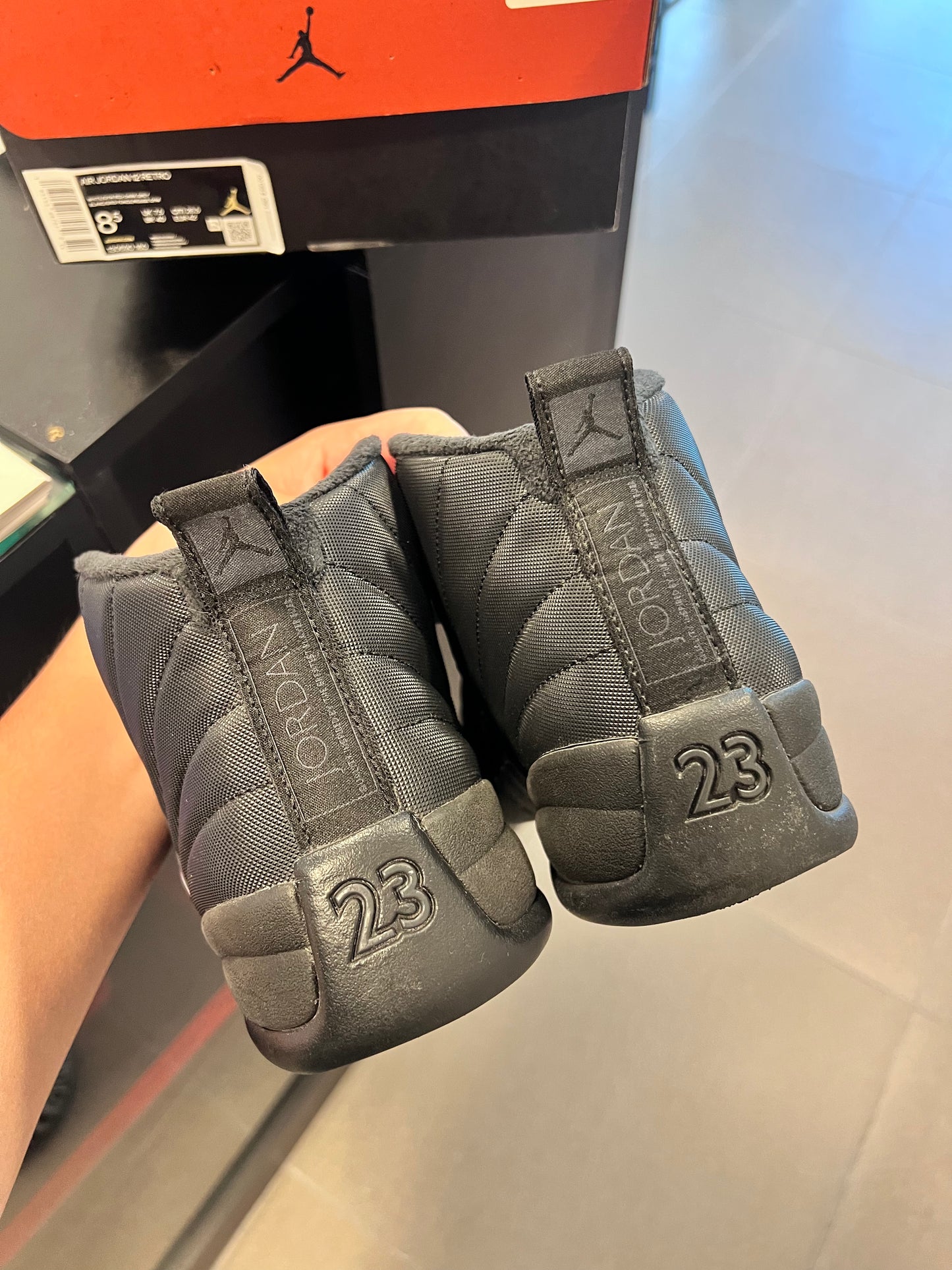 Jordan 12 Retro Winter
Black