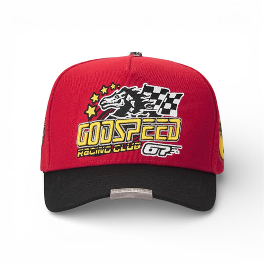 GRC Members Trucker Hat Godspeed Red/Black Boom