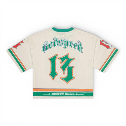 Jersey Godspeed First Down Bone/Teal/Orange