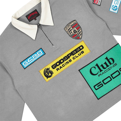 Zip Polo Godspeed GRC Quarter Grey Boom