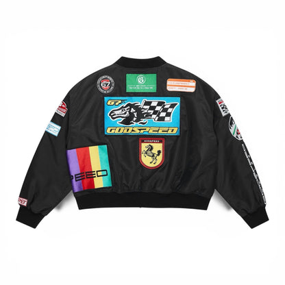 Bomber Jacket Godspeed GRC Members Boom