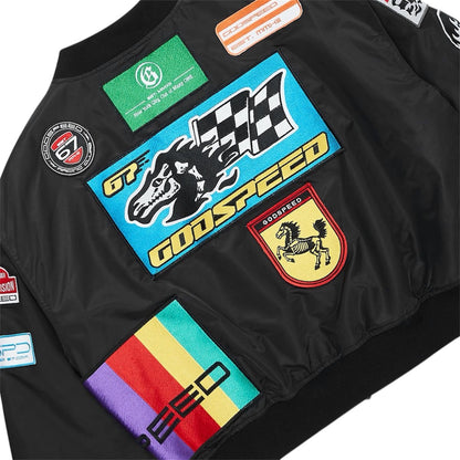 Bomber Jacket Godspeed GRC Members Boom