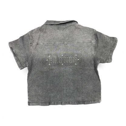 Set Mixed Emotion Paisley Denim Grey