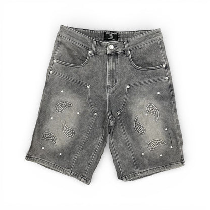 Set Mixed Emotion Paisley Denim Grey