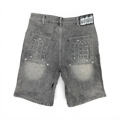 Set Mixed Emotion Paisley Denim Grey