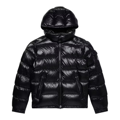 Moncler Maya Short Down Jacket Black