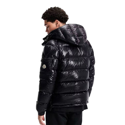 Moncler Maya Short Down Jacket Black