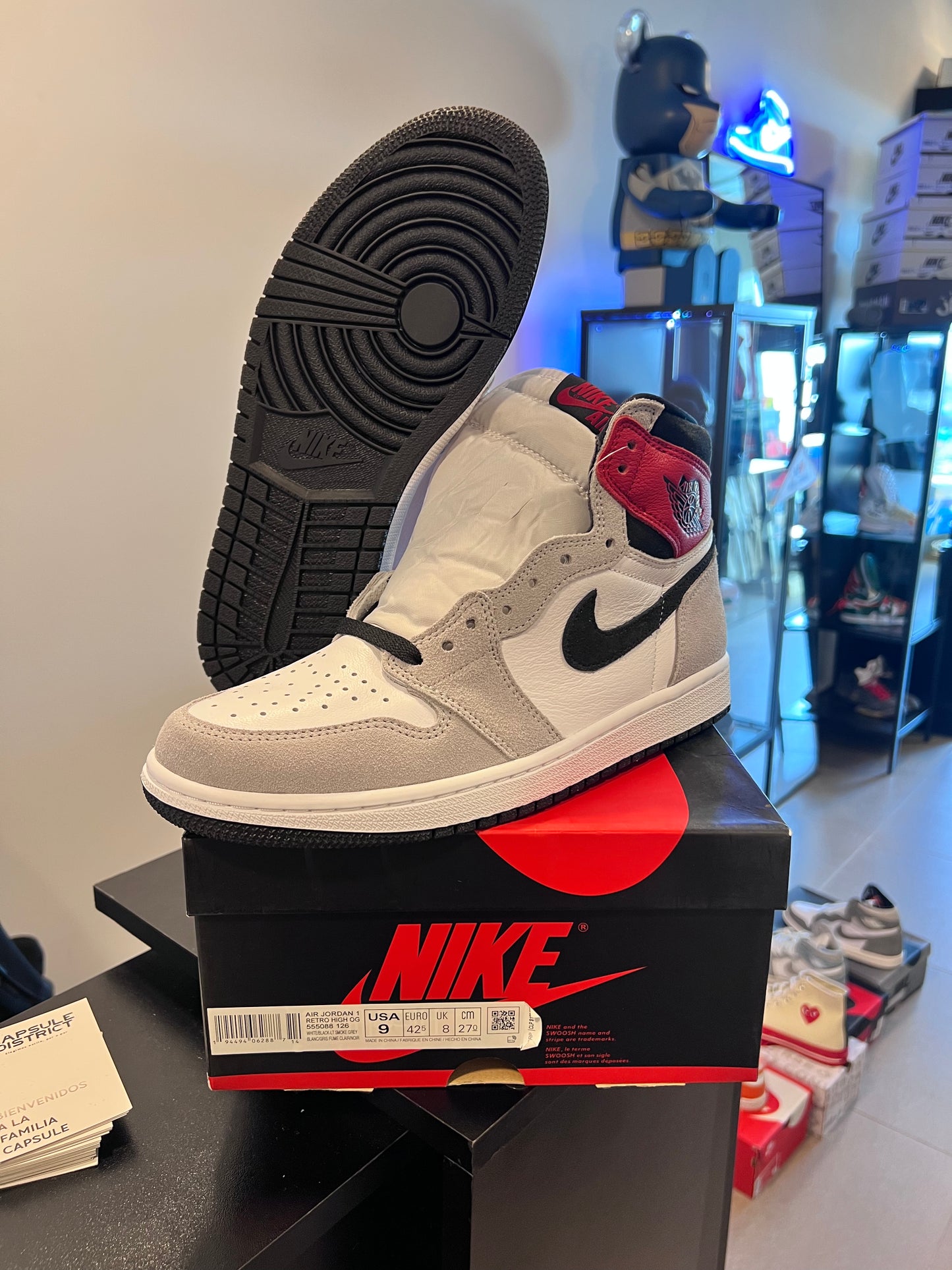 Jordan 1 Retro High
Light Smoke Grey