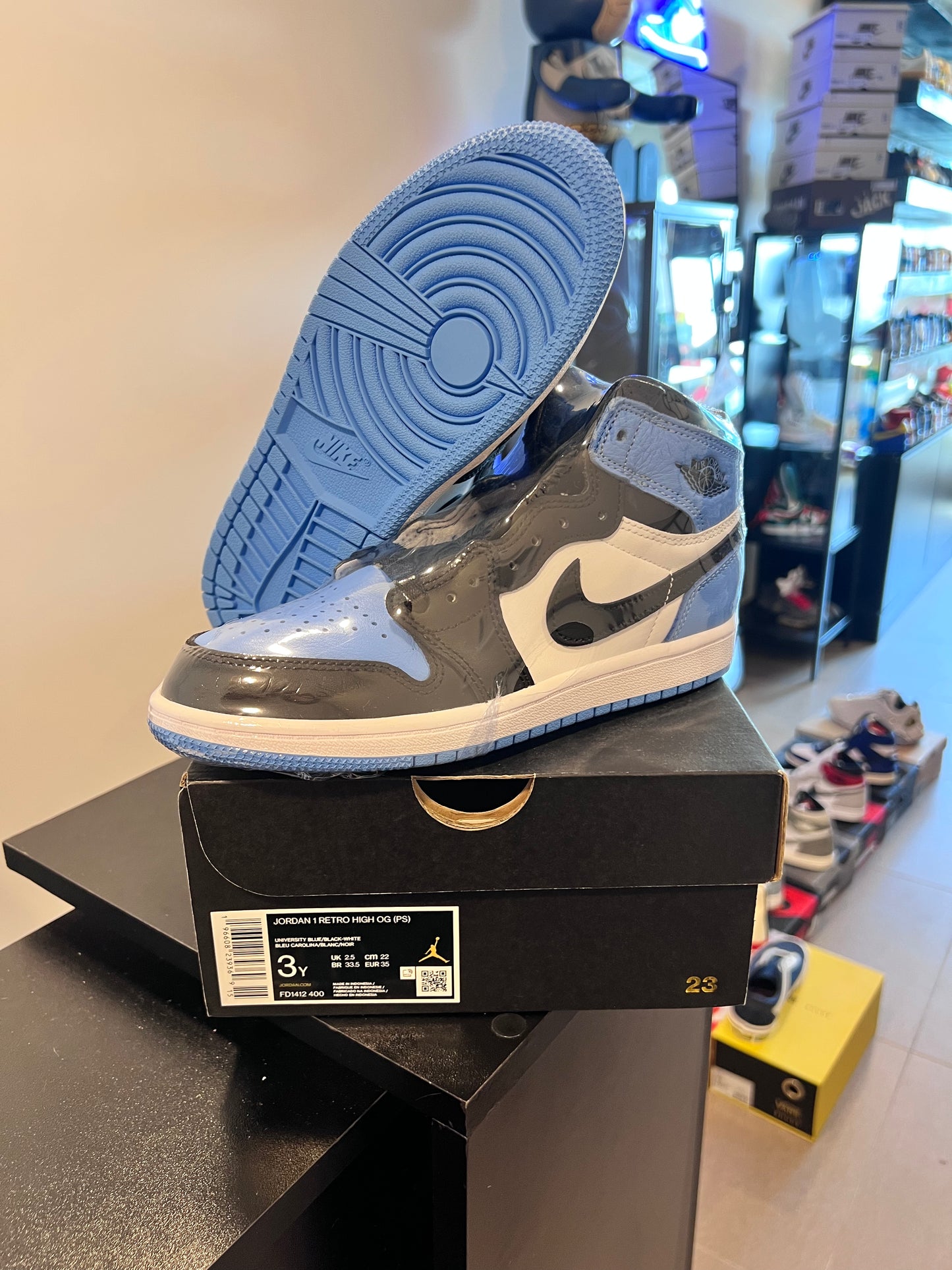 Jordan 1 Retro High OG
UNC Toe (PS)